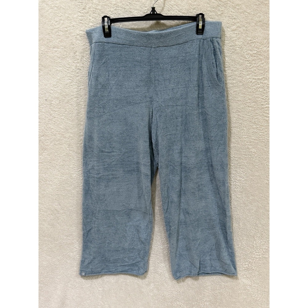 Barefoot Dreams Petite CozyChic Ultra Lite Rolled Edge Ankle Pant, Sz PL a674677